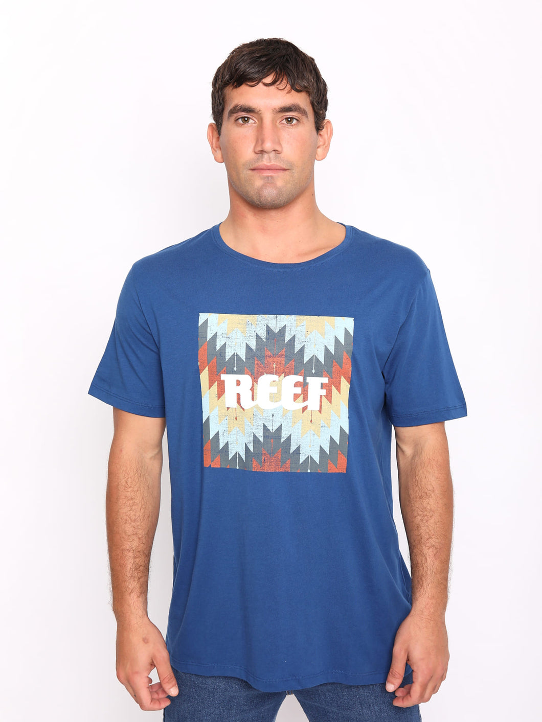 Polo para Hombre REEF SEASONAL REEF AZTECA TEE NAV