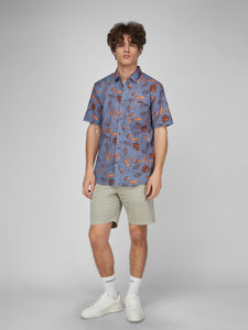 Camisa para Hombre REEF HAWAIIAN LEAF AZL