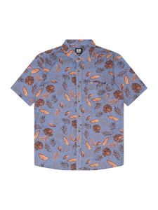 Camisa para Hombre REEF HAWAIIAN LEAF AZL