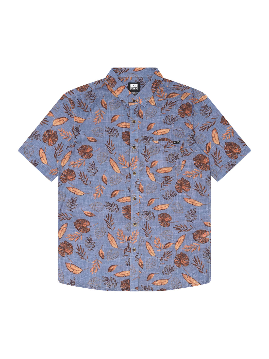 Camisa para Hombre REEF HAWAIIAN LEAF AZL