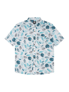 Camisa para Hombre REEF HAWAIIAN LEAF BLNC