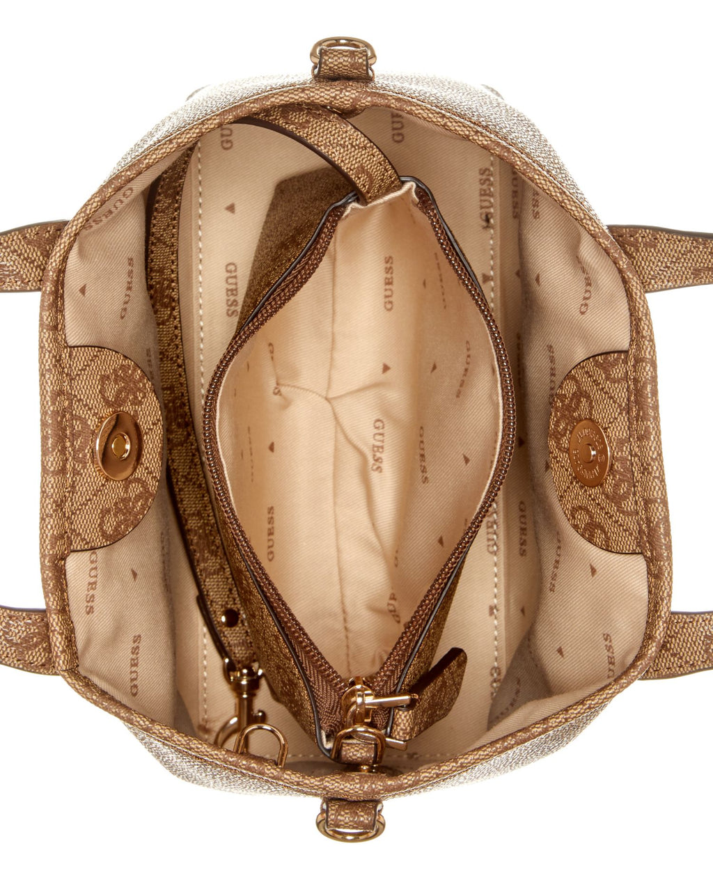 Bolso para Mujer GUESS LATONA MINI TOTE Marrón
