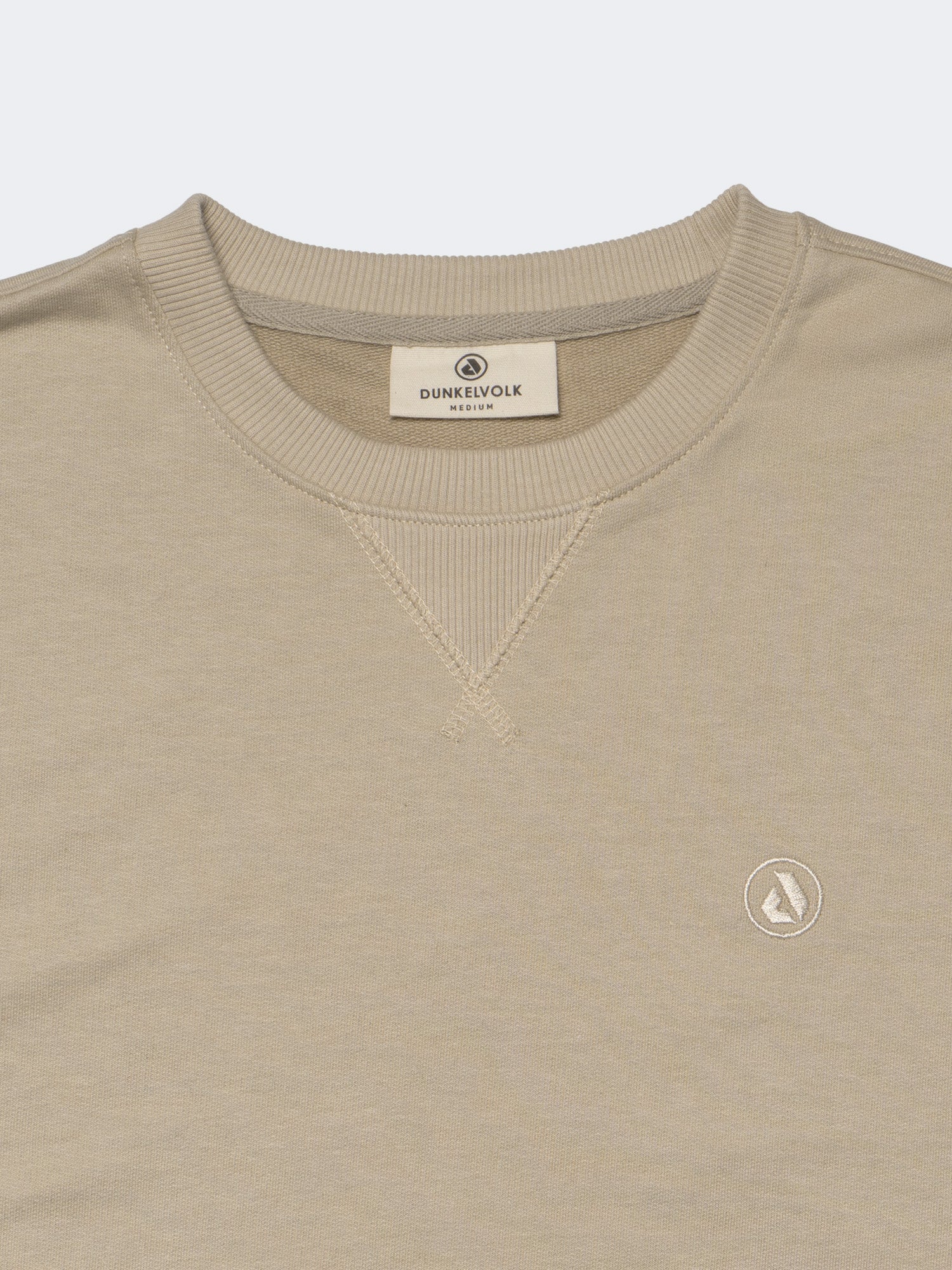 Polera para Hombre DUNKELVOLK SIMPLE CREW FR Beige