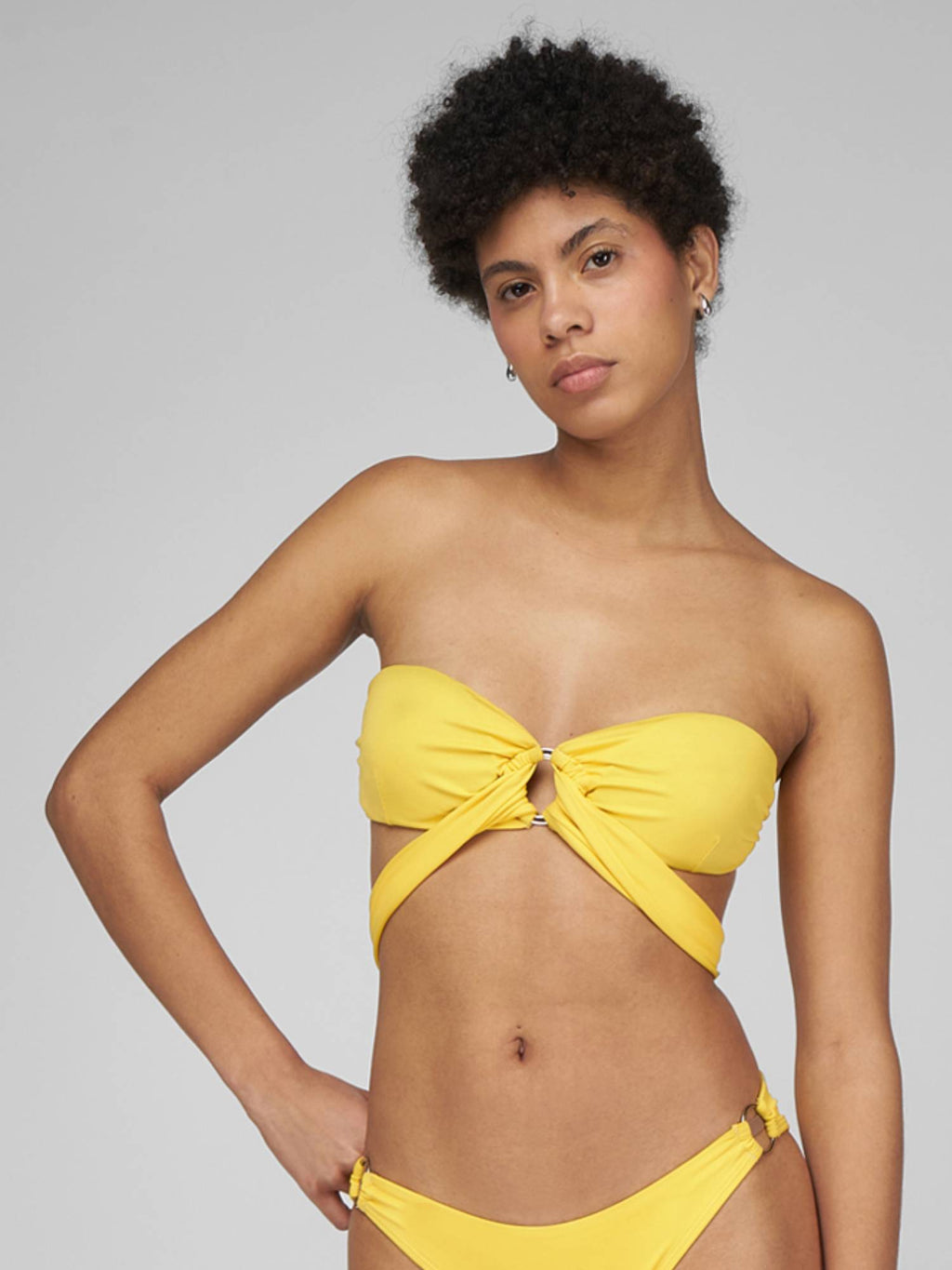 Ropa de Baño para Mujer DVK LOVE ISLAND TOP YEL DVK