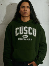 Cargar imagen en el visor de la galería, Polera para Hombre DUNKELVOLK HOODIE SIN ZIP CUSCO HOODIE VRD
