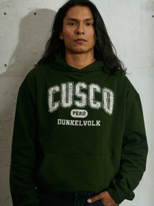 Polera para Hombre DUNKELVOLK HOODIE SIN ZIP CUSCO HOODIE VRD