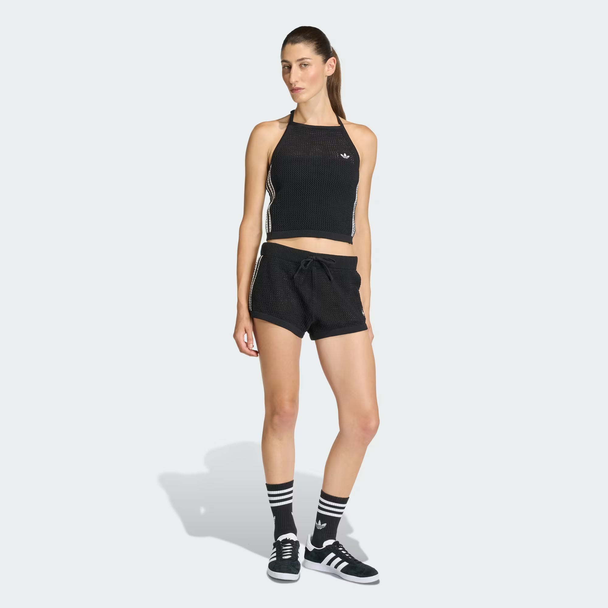 Top ADIDAS CROCHET TOP KE0199 BLK