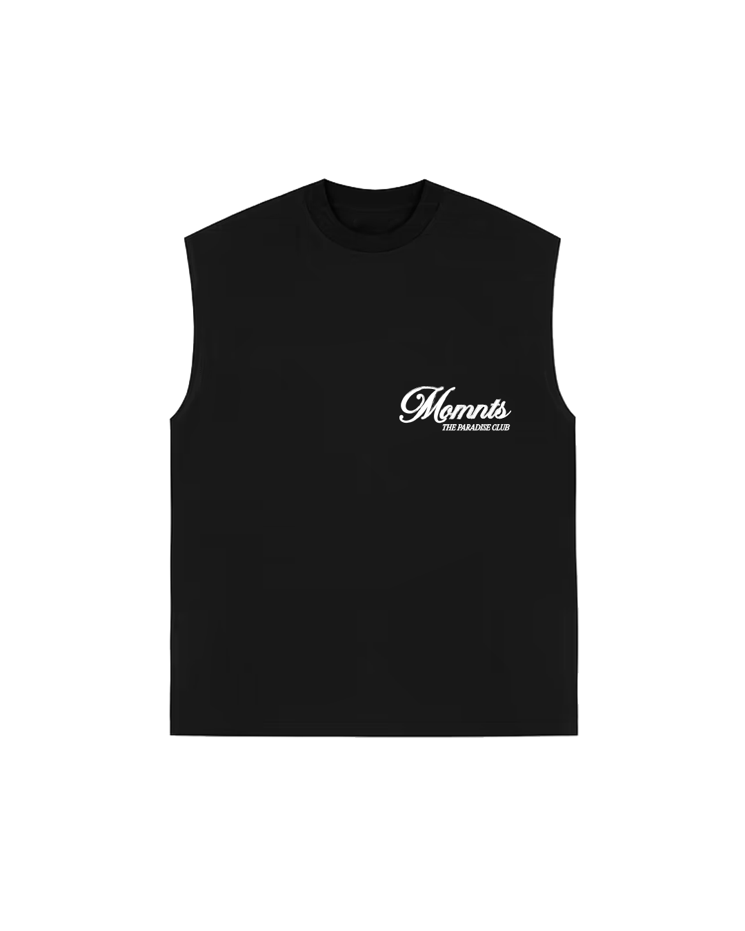 Tank para Hombre MOMNTS White Paradise BLK MOMNTS