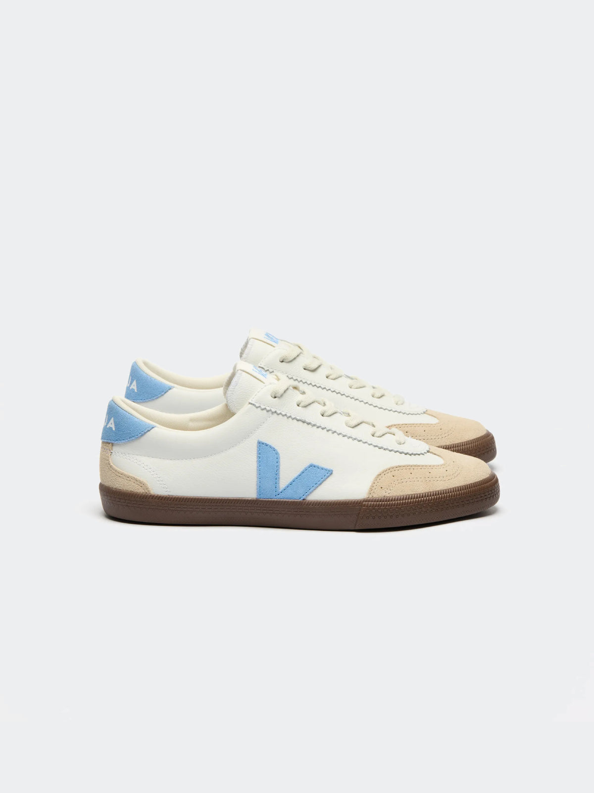 Zapatillas para Mujer VEJA VOLLEY Blanco Celeste