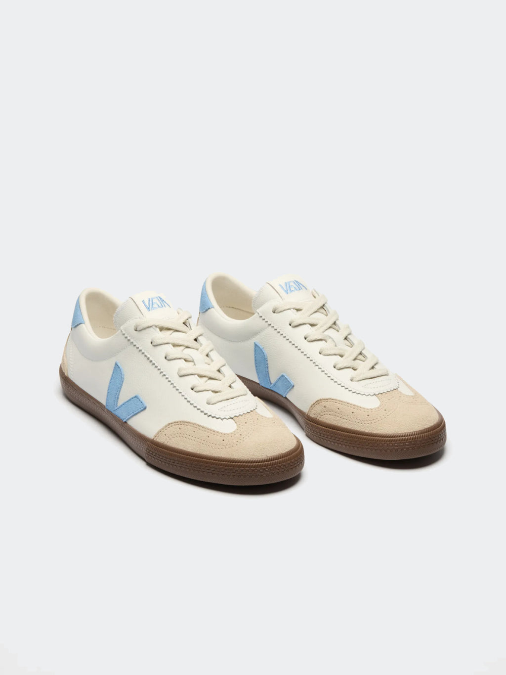 Zapatillas para Mujer VEJA VOLLEY Blanco Celeste