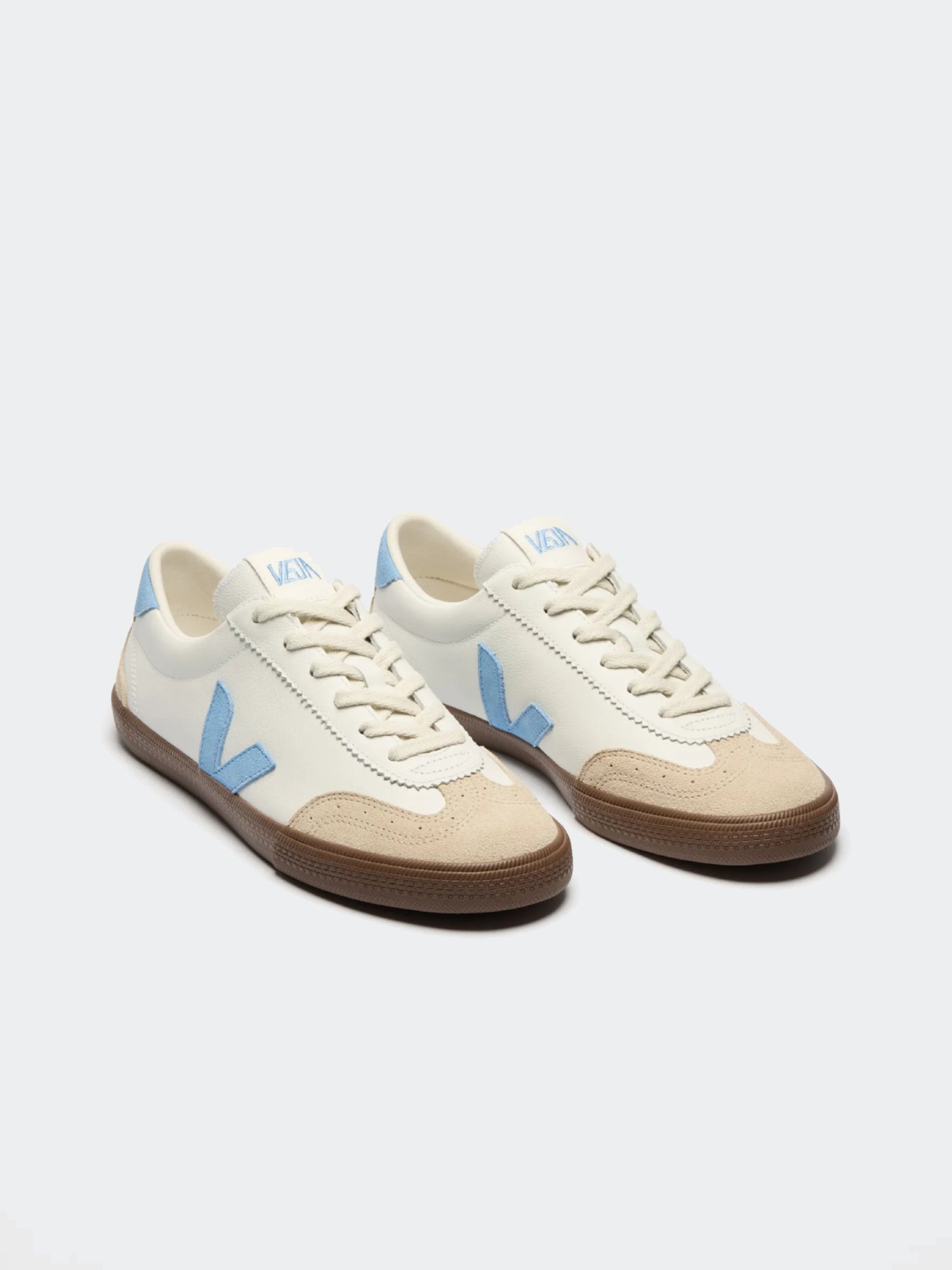 Zapatillas para Mujer VEJA VOLLEY Blanco Celeste