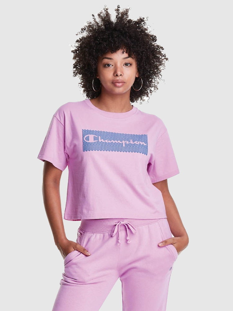 Polo para Mujer CHAMPION CROP THE CROPPED TEE - GRAPHIC CBS