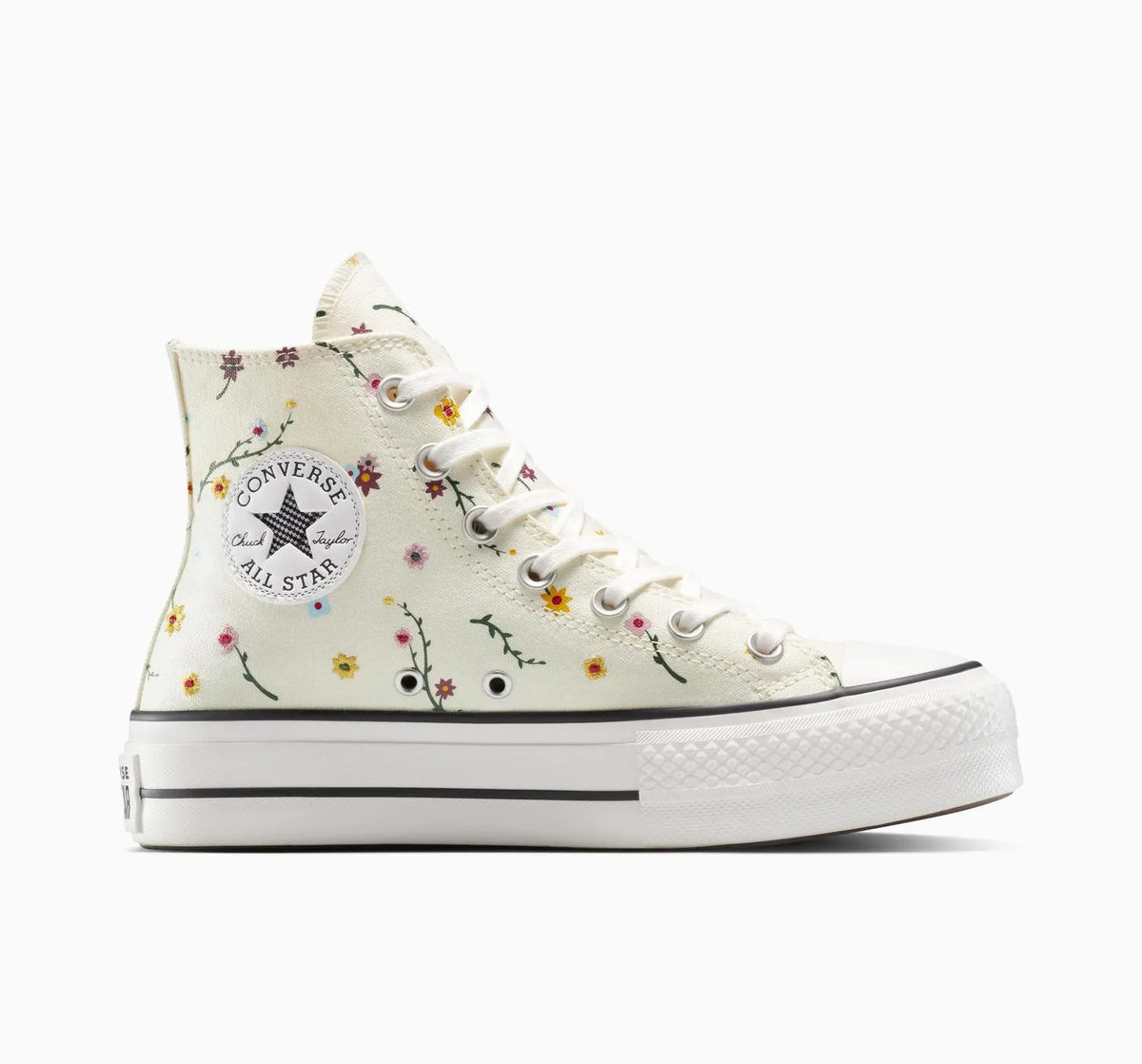 Zapatillas para Mujer CONVERSE CT AS Lift Platform Embroidered Blooms CRE