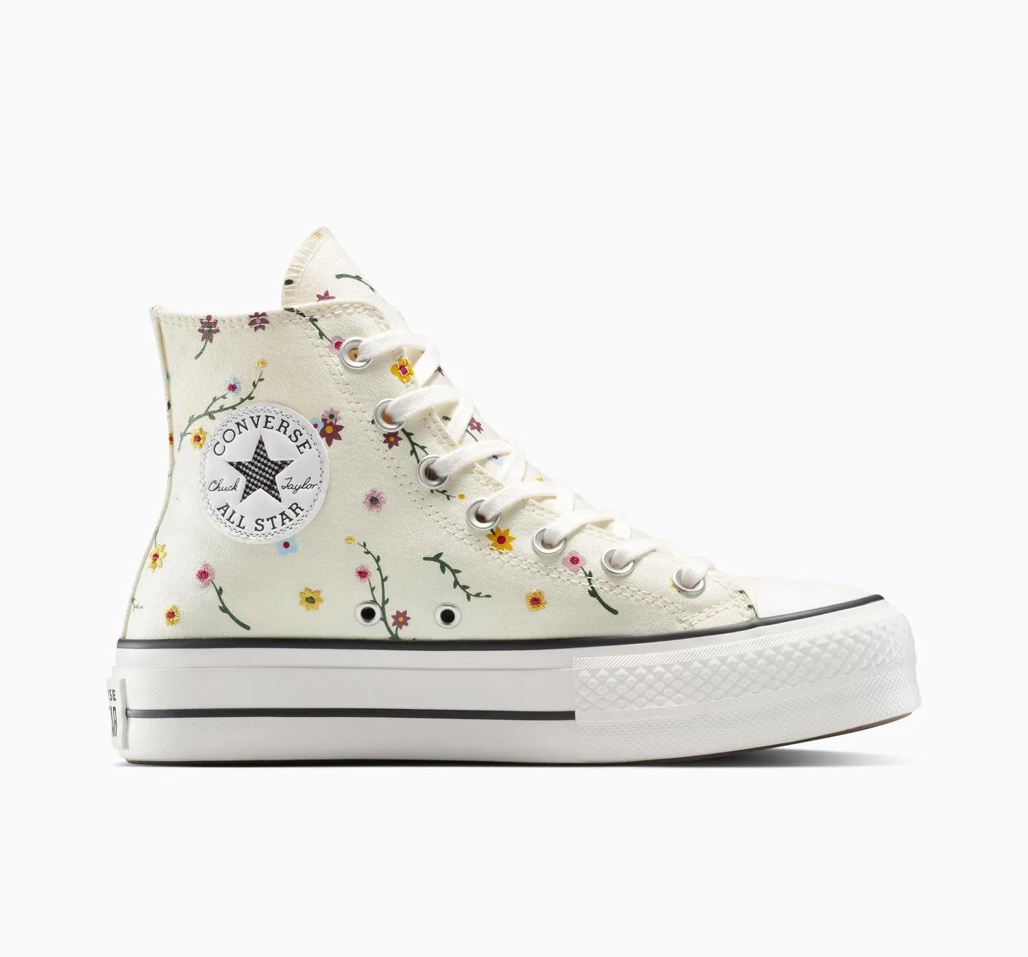 Zapatillas para Mujer CONVERSE CT AS Lift Platform Embroidered Blooms CRE