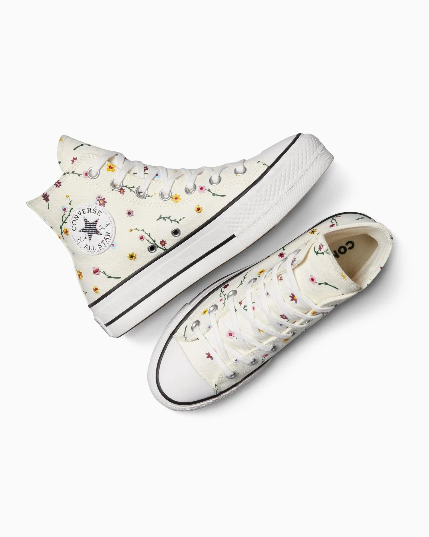 Zapatillas para Mujer CONVERSE CT AS Lift Platform Embroidered Blooms CRE