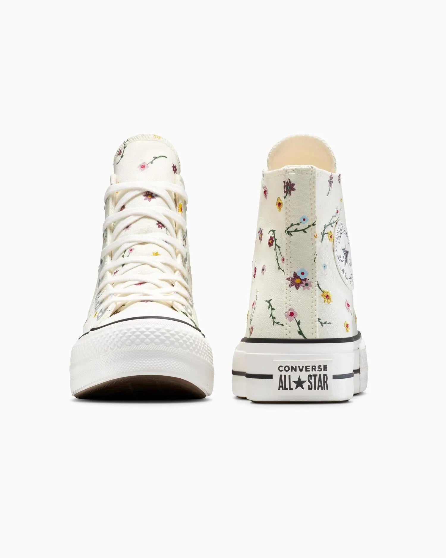 Zapatillas para Mujer CONVERSE CT AS Lift Platform Embroidered Blooms CRE