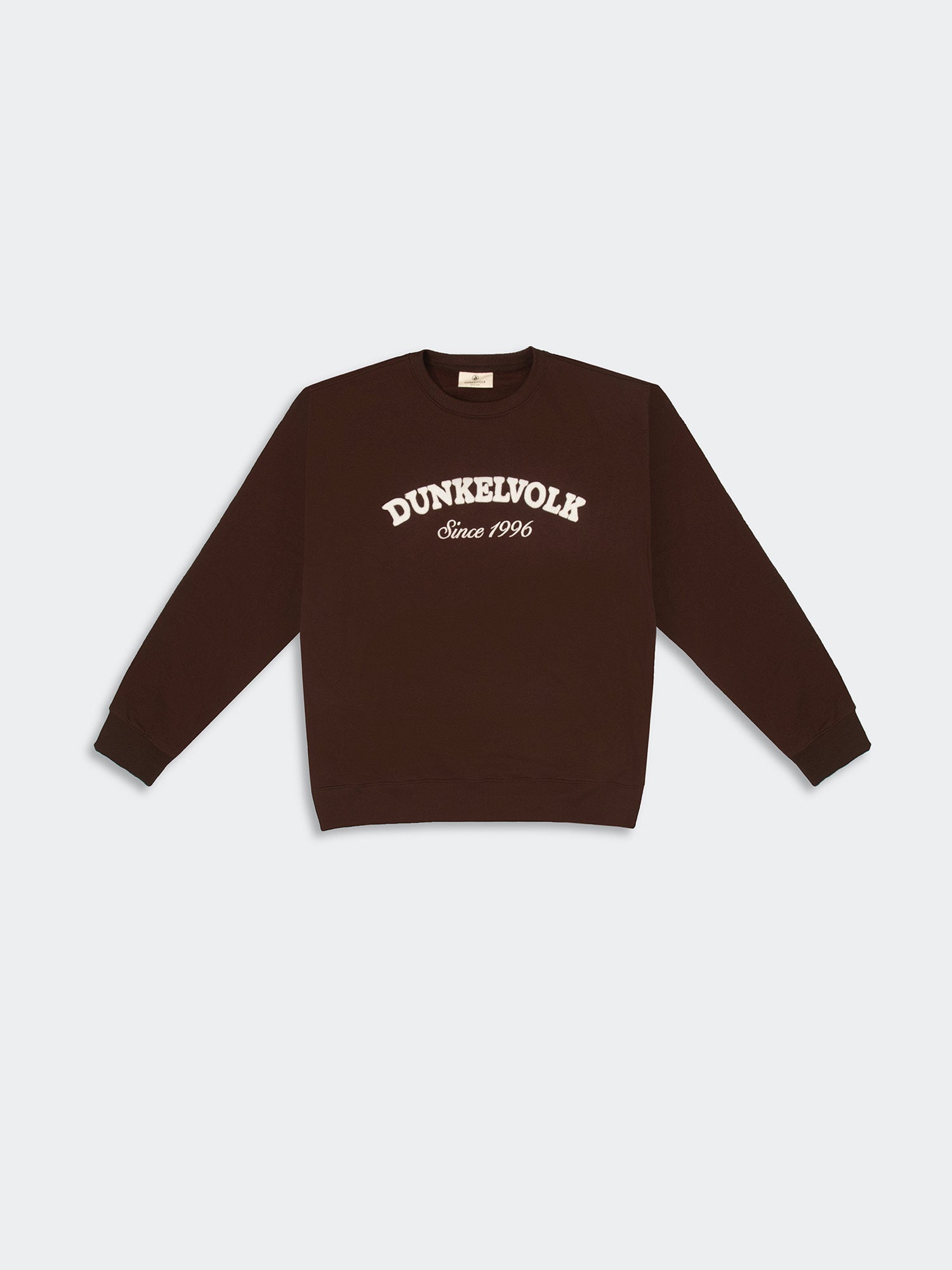 Polera Para Hombre DUNKELVOLK DUNK CREW FL Marron DUNKELVOLK