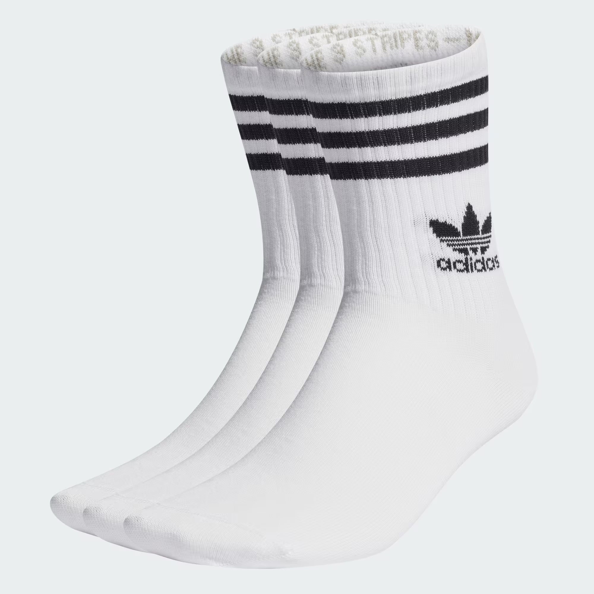 Medias para Hombre ADIDAS CREW SOCK 3STR Blanco IJ0733