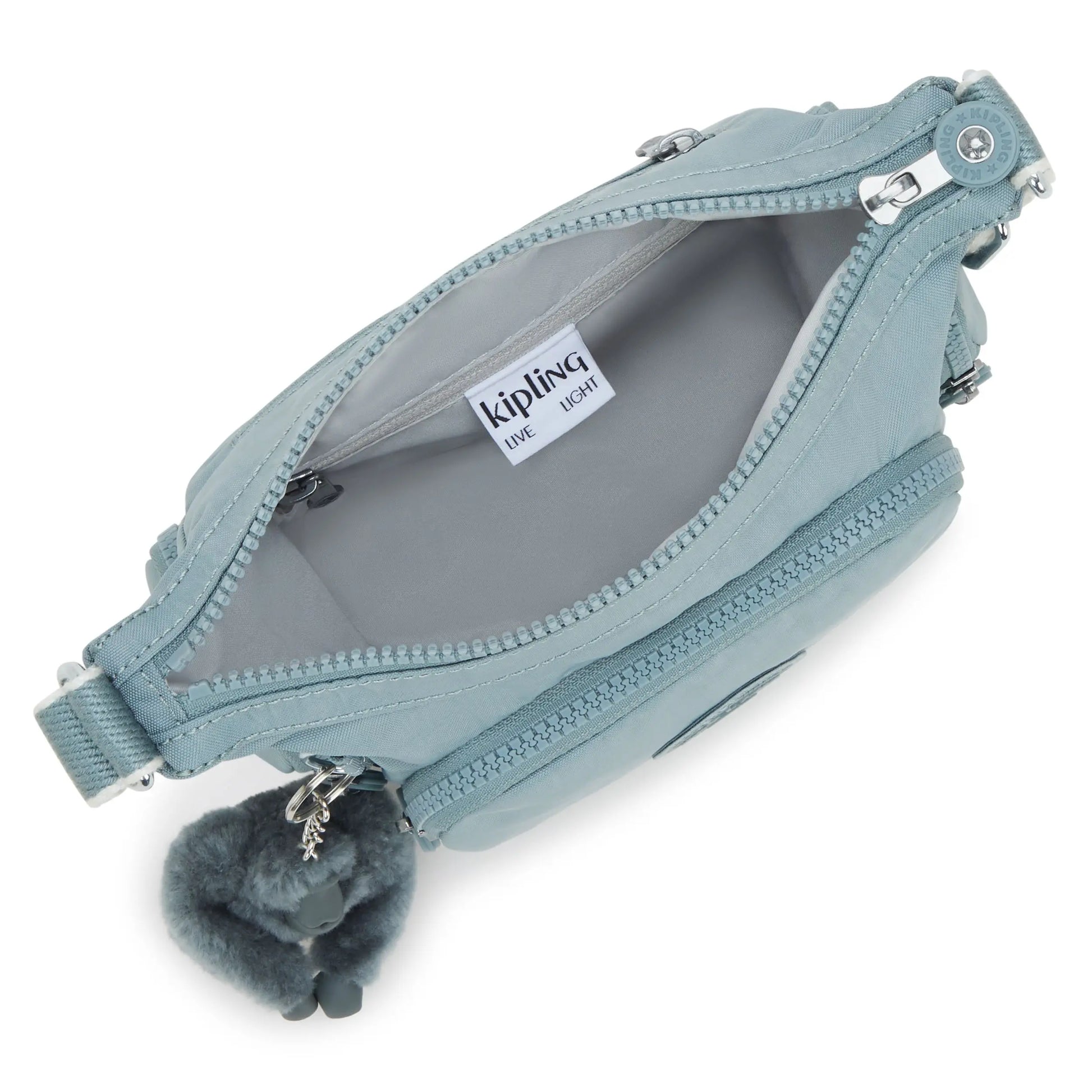 Cartera para Mujer KIPLING GABBIE MINI Azul grisáceo