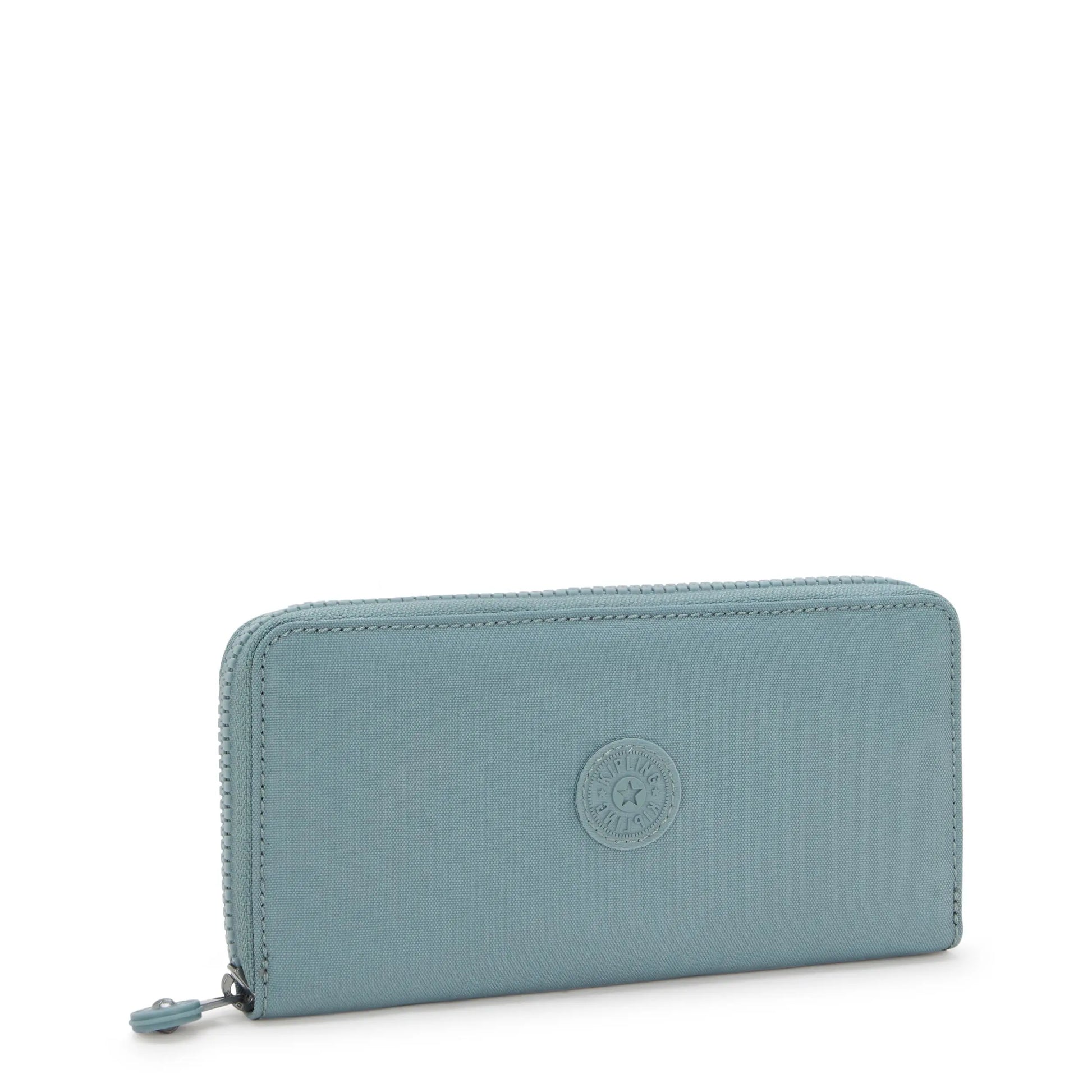 Billetera para Mujer KIPLING MONEY WORLD Azul grisáceo