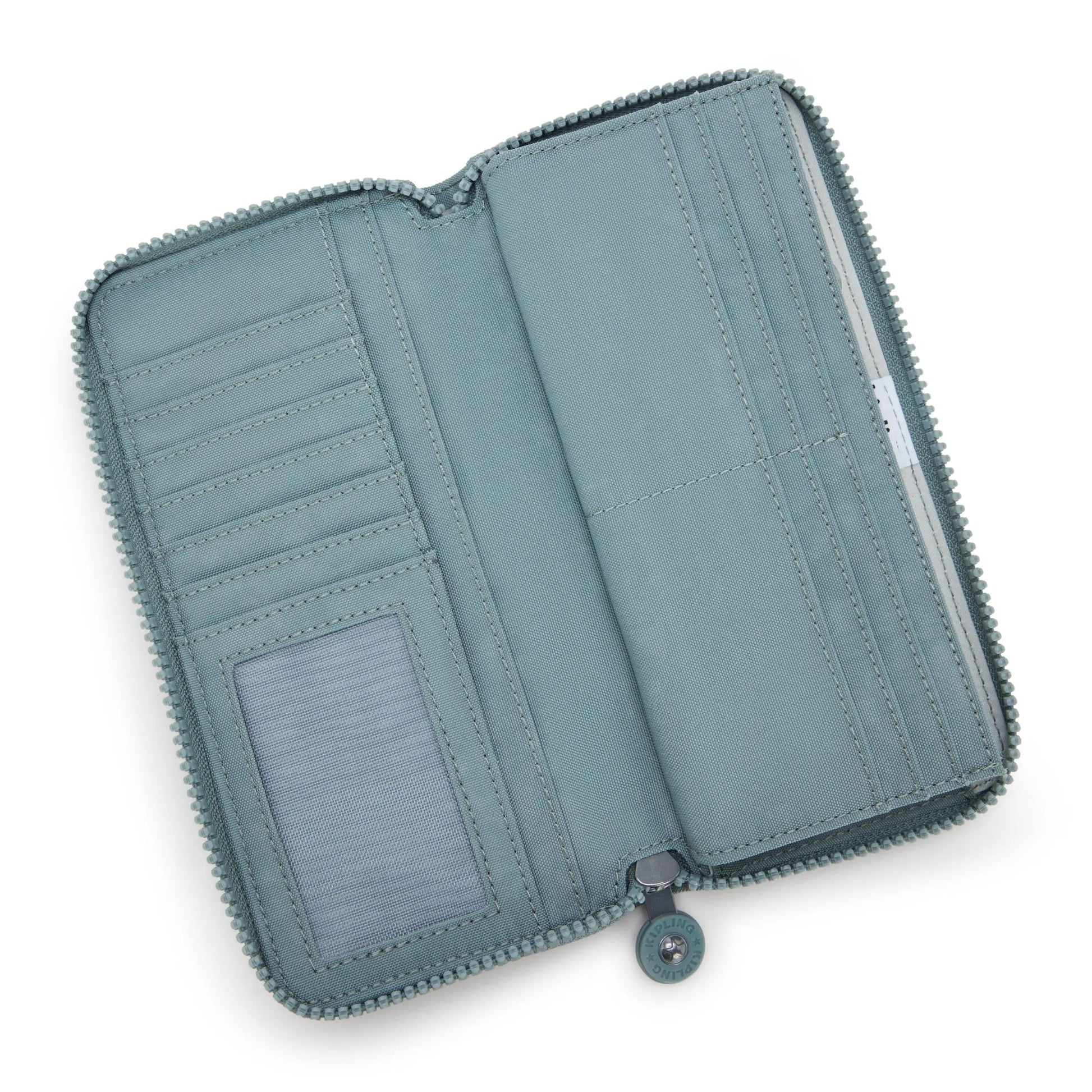 Billetera para Mujer KIPLING MONEY WORLD Azul grisáceo