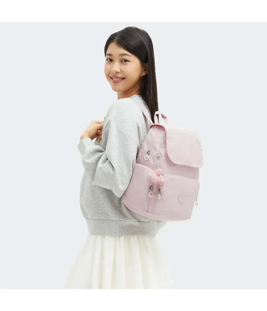Mochila para Mujer KIPLING CITY ZIP S Rosado