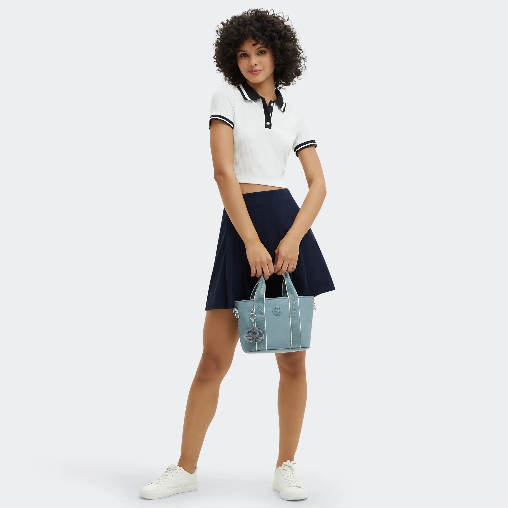 Cartera para Mujer KIPLING MINTA Azul grisáceo