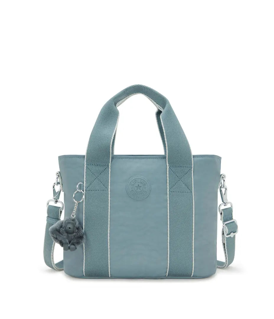Cartera para Mujer KIPLING MINTA M Azul grisáceo