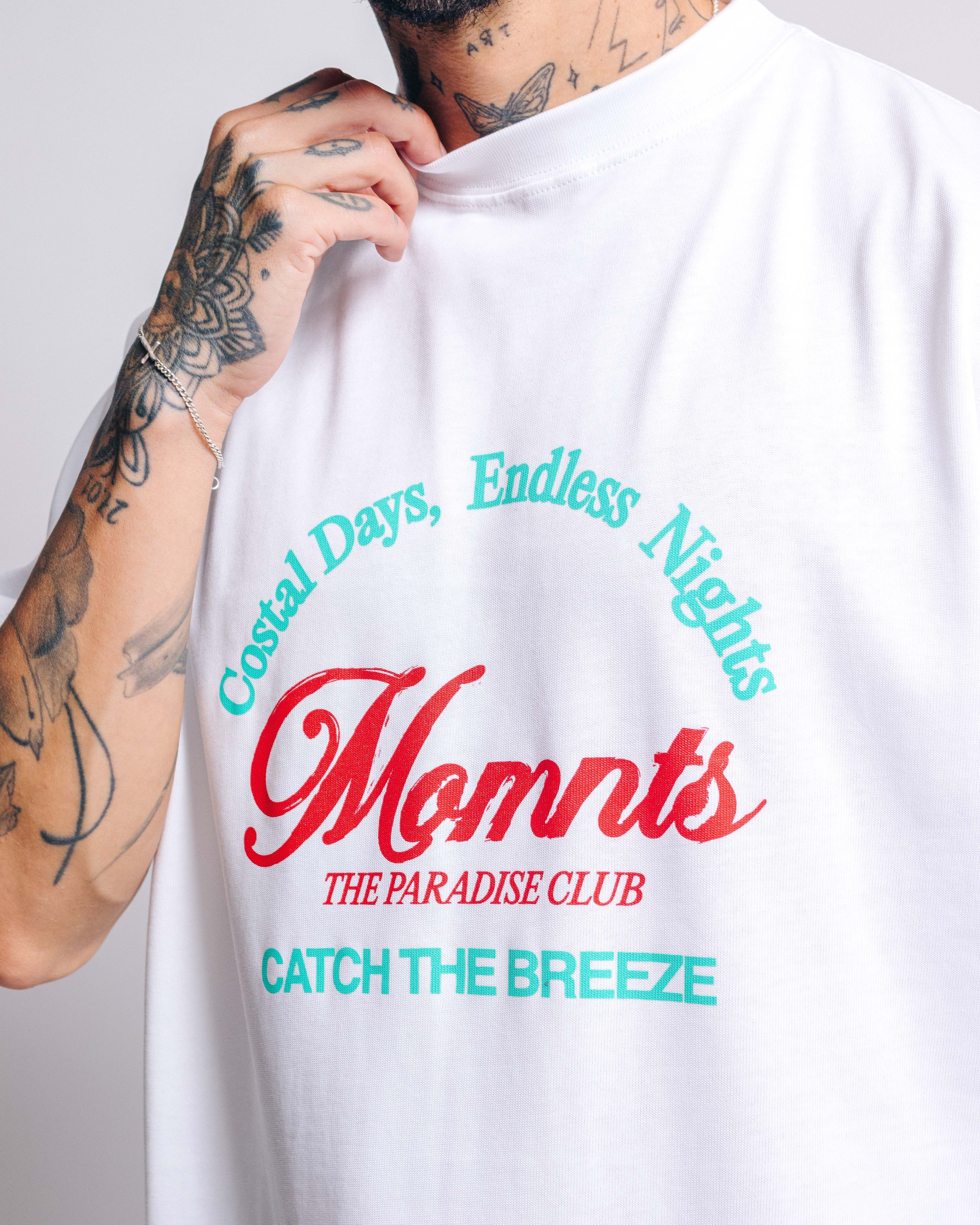 Polo para Hombre MOMNTS Endless Summer WHT MOMNTS