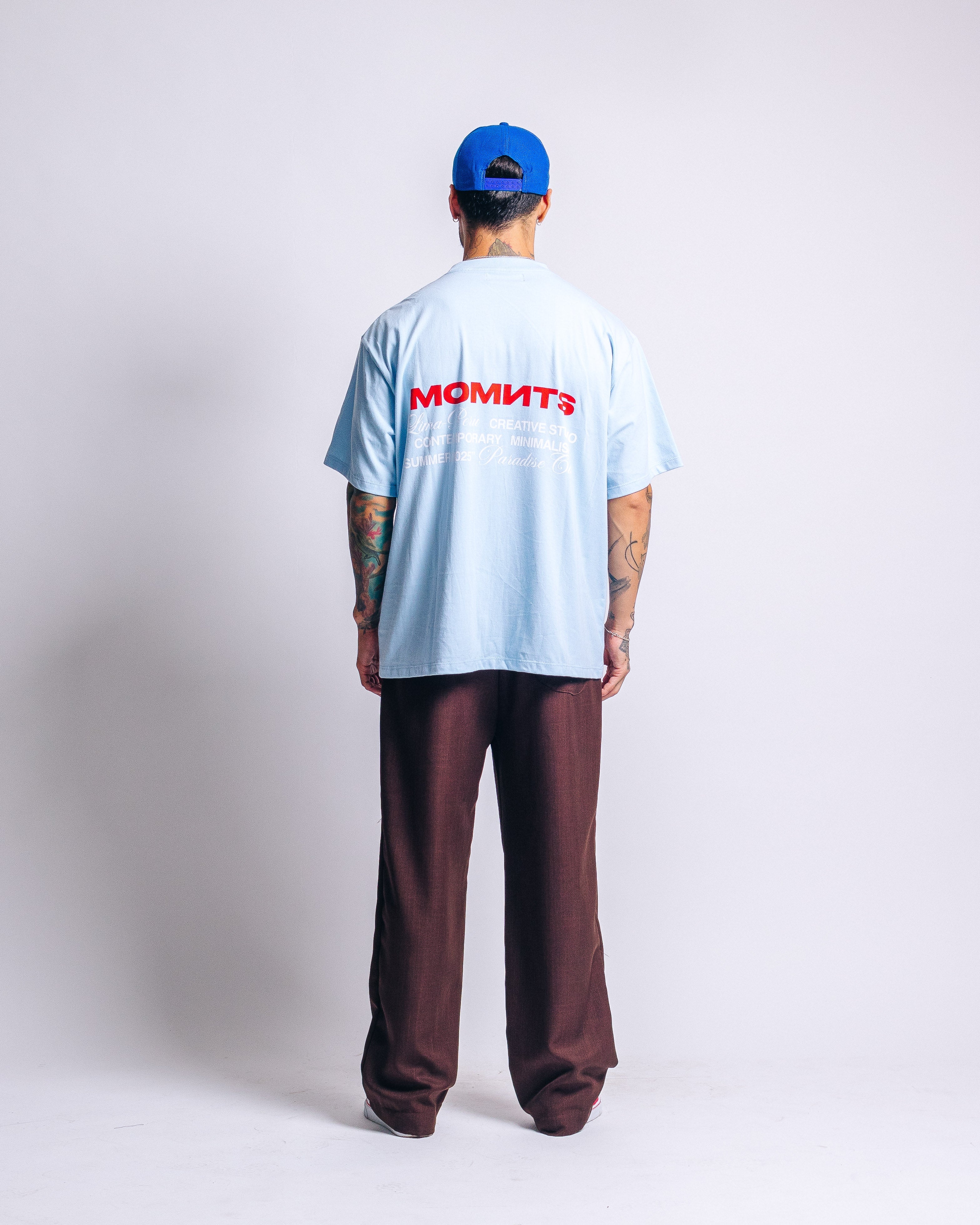 Polo para Hombre MOMNTS Skyblue Oasis CEL MOMNTS