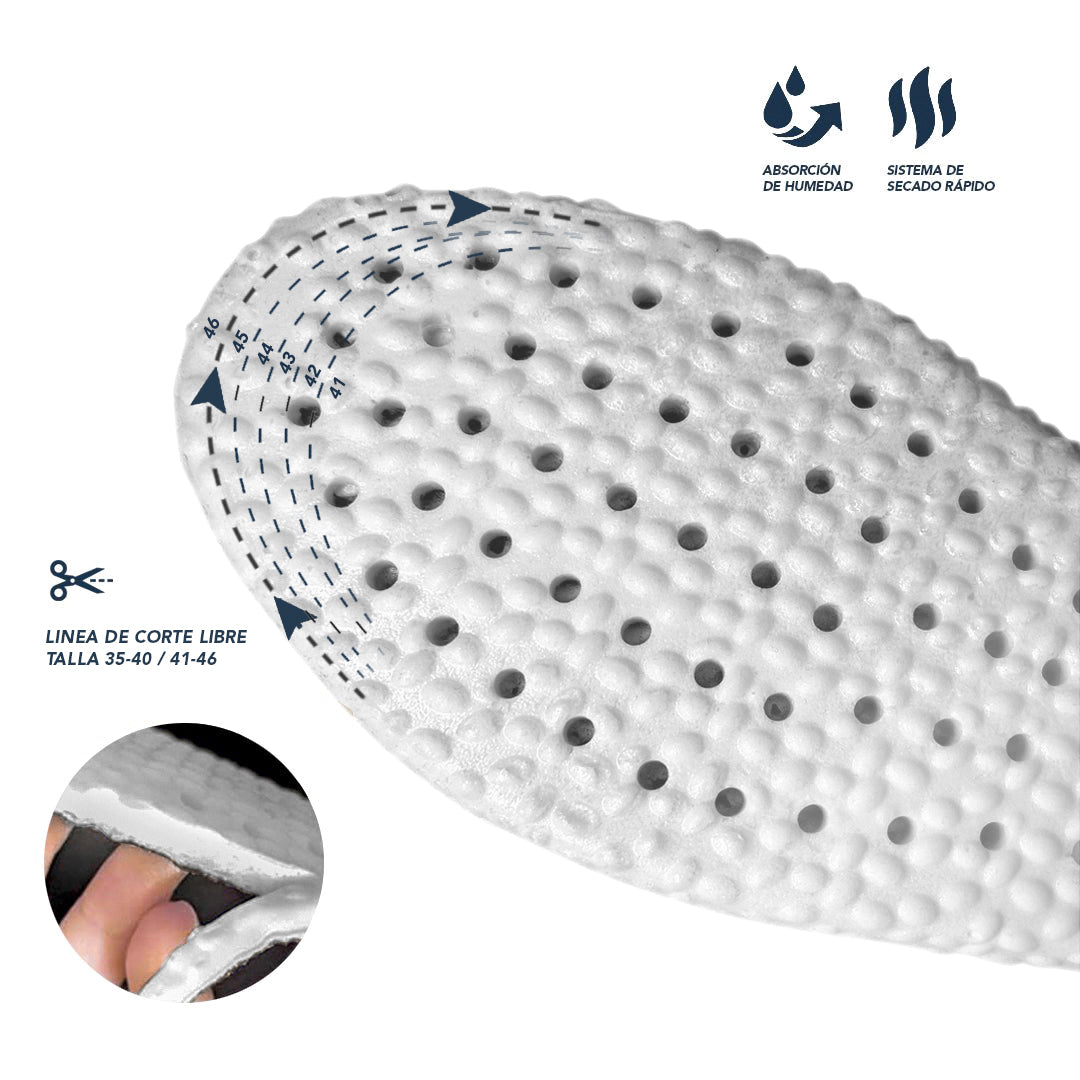 Plantilla Premium CLEAN LAB M (41-46) 001 CLEAN LAB