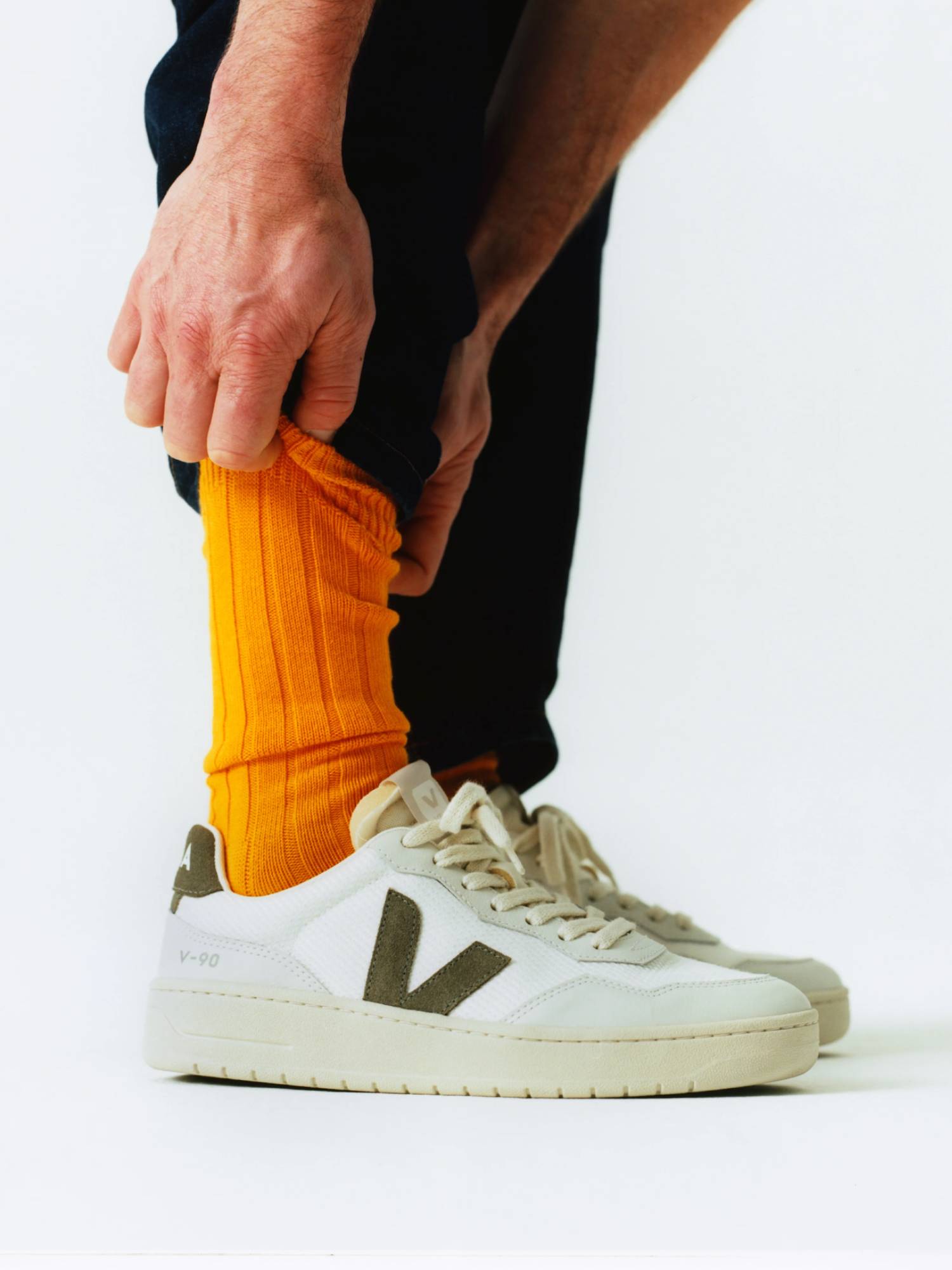 Zapatillas para Hombre VEJA VD1720484B V-90 Blanco