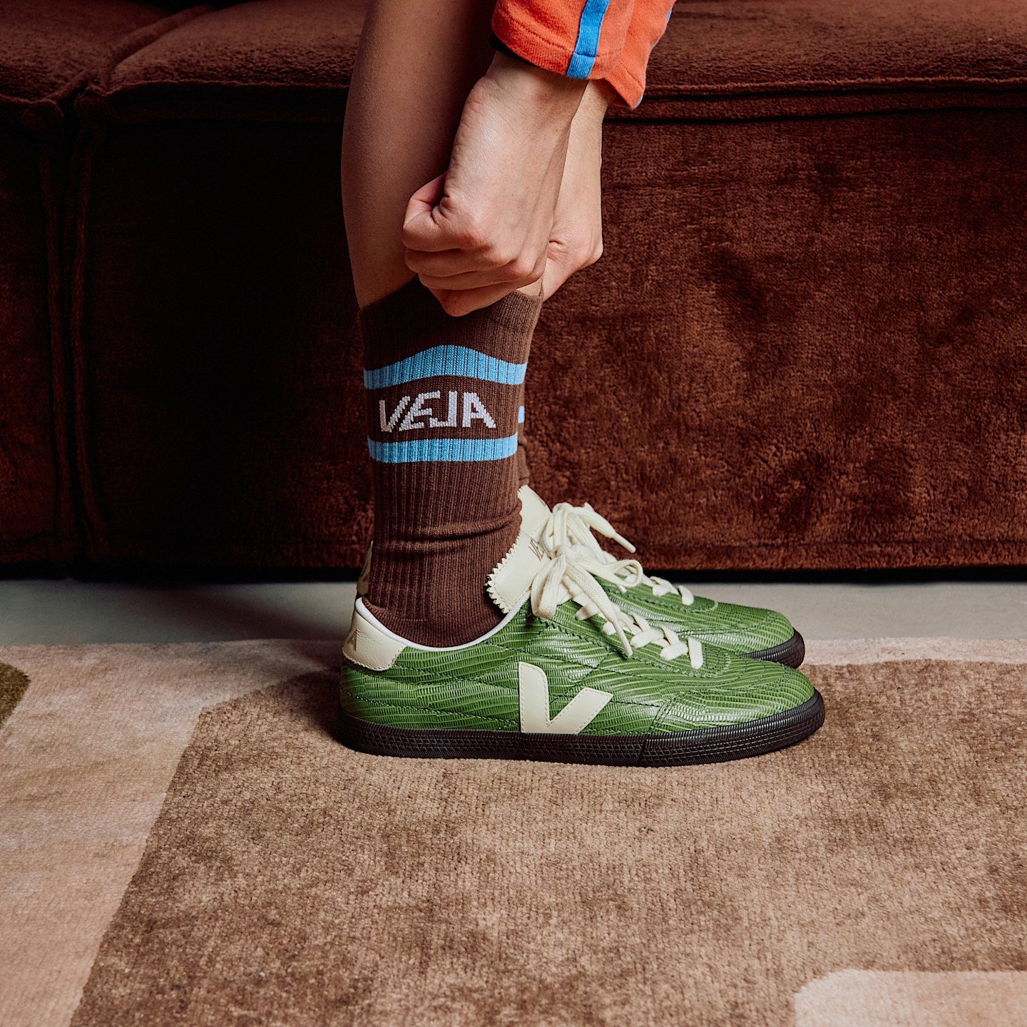 Zapatillas para Mujer VEJA PANENKA FU0221392A-W Verde