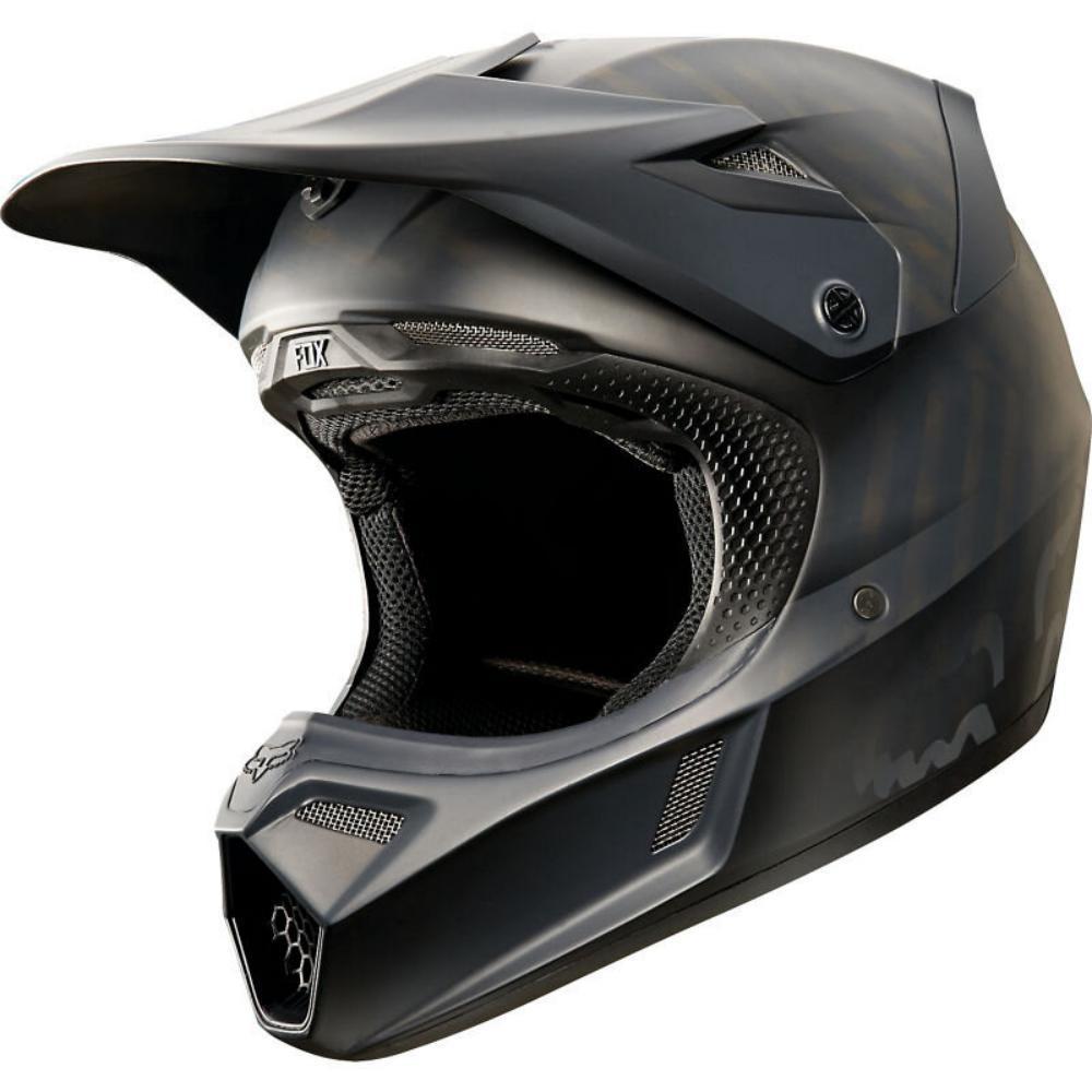 Casco para Hombre FOX V3 V3 MATTE BLACK-- ECE MT BLK FOX