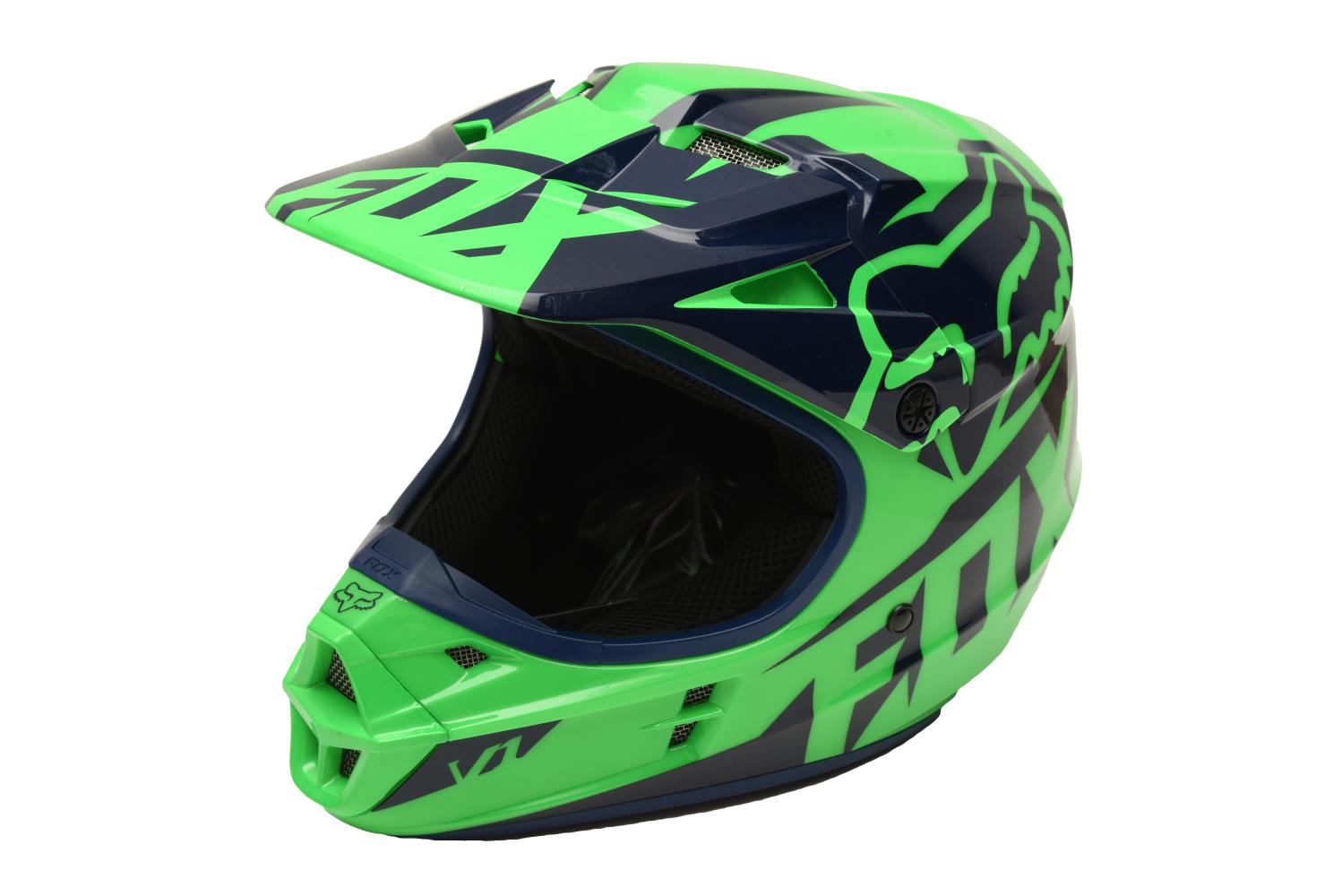 Casco para Hombre FOX V1 RACE HELMET FLO GRN FOX