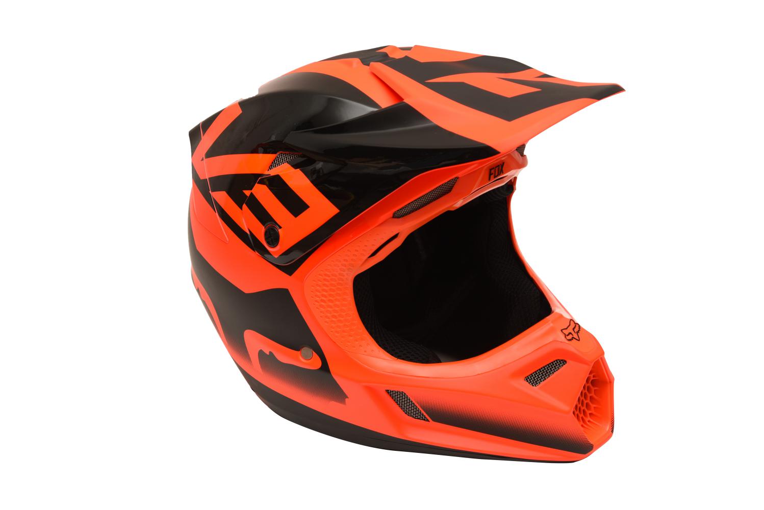 Casco para Hombre FOX V3 SHIV HELMET ORG