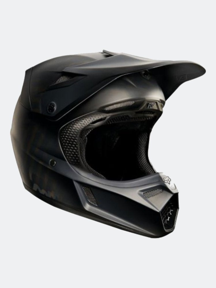 Casco para Hombre FOX V3 MATTE BLACK HELMET MT BLK FOX