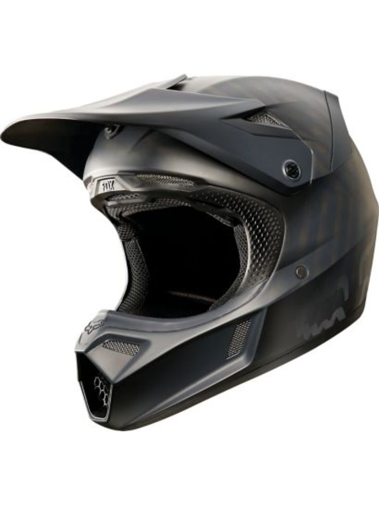 Casco para Hombre FOX V3 MATTE BLACK HELMET MT BLK FOX