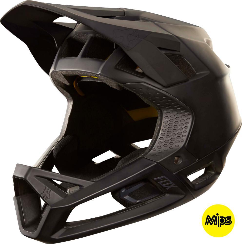 Casco para Hombre FOX PROFRAME MATTE BLACK HELMET 255 FOX