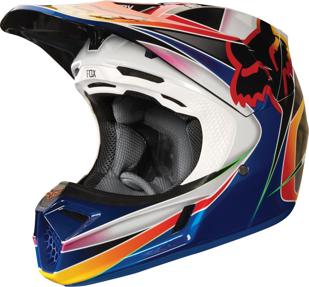 Casco para Hombre FOX V3 KUSTM HELMET 922 FOX