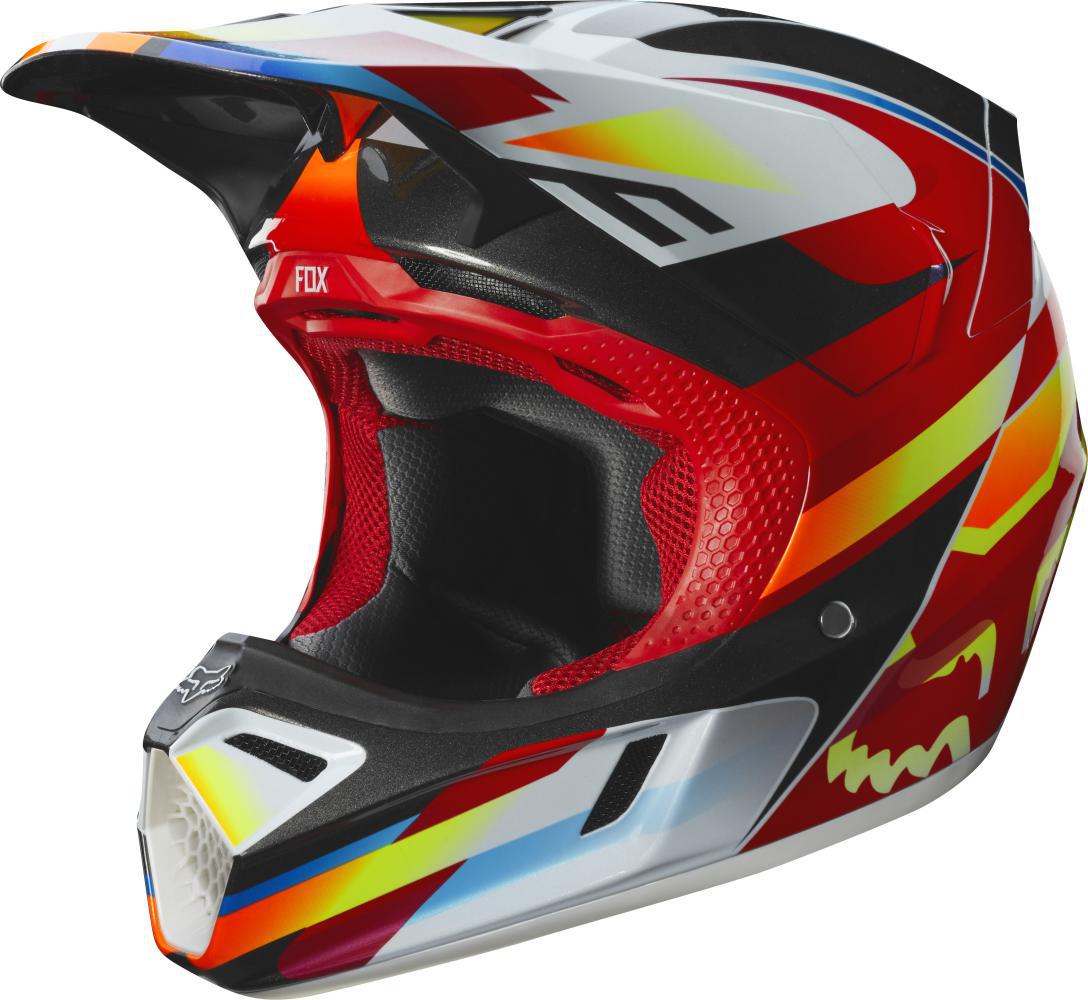 Casco para Hombre FOX V3 MOTIF HELMET 080 FOX