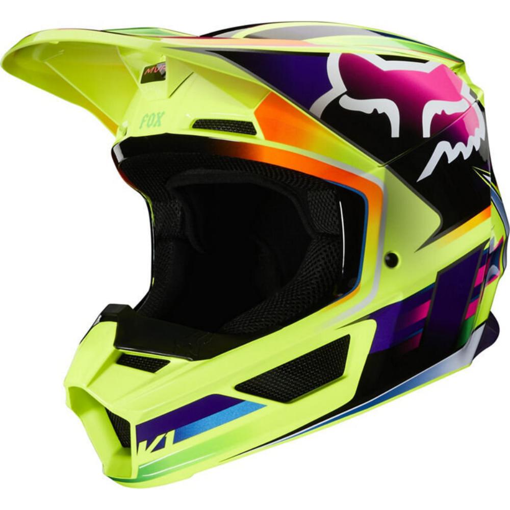 Casco para Hombre FOX V1 GAMA HELMET, ECE 005 FOX
