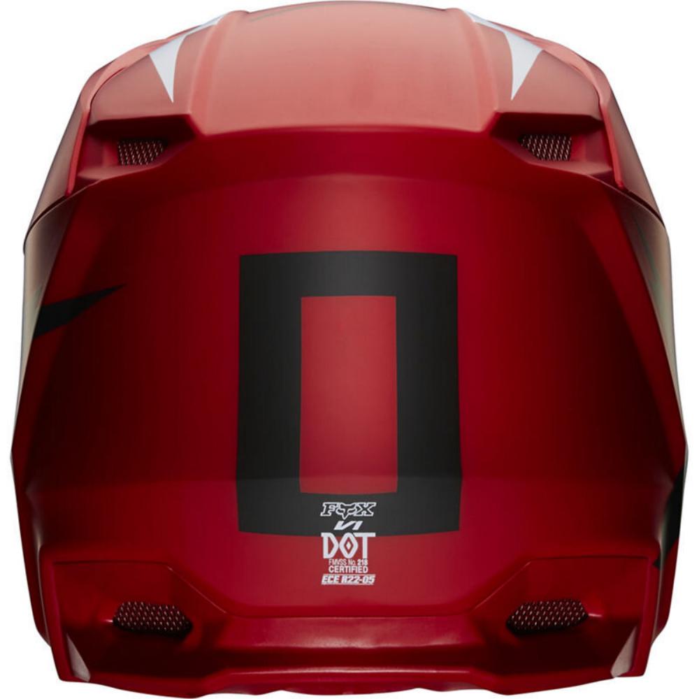 Casco para Hombre FOX V1 WERD HELMET, ECE 122 FOX