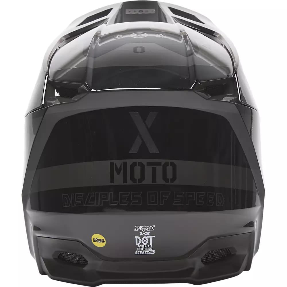 Casco para Hombre FOX V2 V2 NOBYL BLACK HELMET 001 FOX