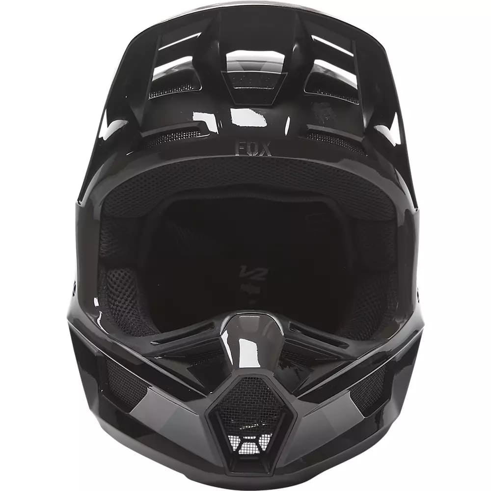 Casco para Hombre FOX V2 V2 NOBYL BLACK HELMET 001 FOX