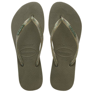 Sandalias para Mujer HAVAIANAS FLIP FLOP SLIM LOGO METALLIC 0869