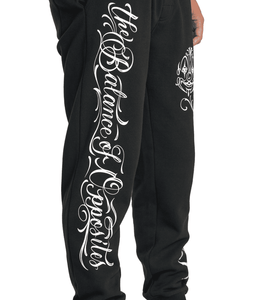 Jogger para Hombre RVCA FLEECE MISTER CARTOON PANT BLK