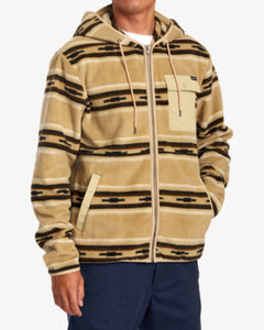 Polera para Hombre RVCA CON ZIP HAWTHORNE FLEECE THN0