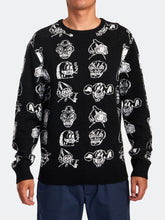 Cargar imagen en el visor de la galería, Polera para Hombre RVCA SIN ZIP DMOTE SWEATER  LS BLK
