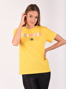 Polo para Mujer CHAMPION C-GT18HY08089 CLASSIC TEE - POP COLOR LOGO MLV